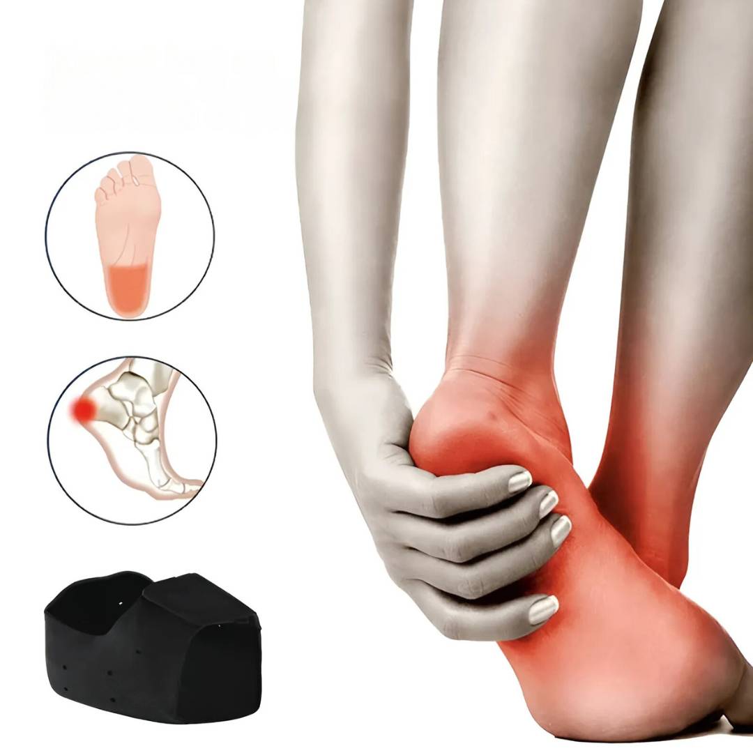 Gel Heel Cups for Plantar Fasciitis Relief | Soft Gel Inserts for Heel Pain & Shock Absorption