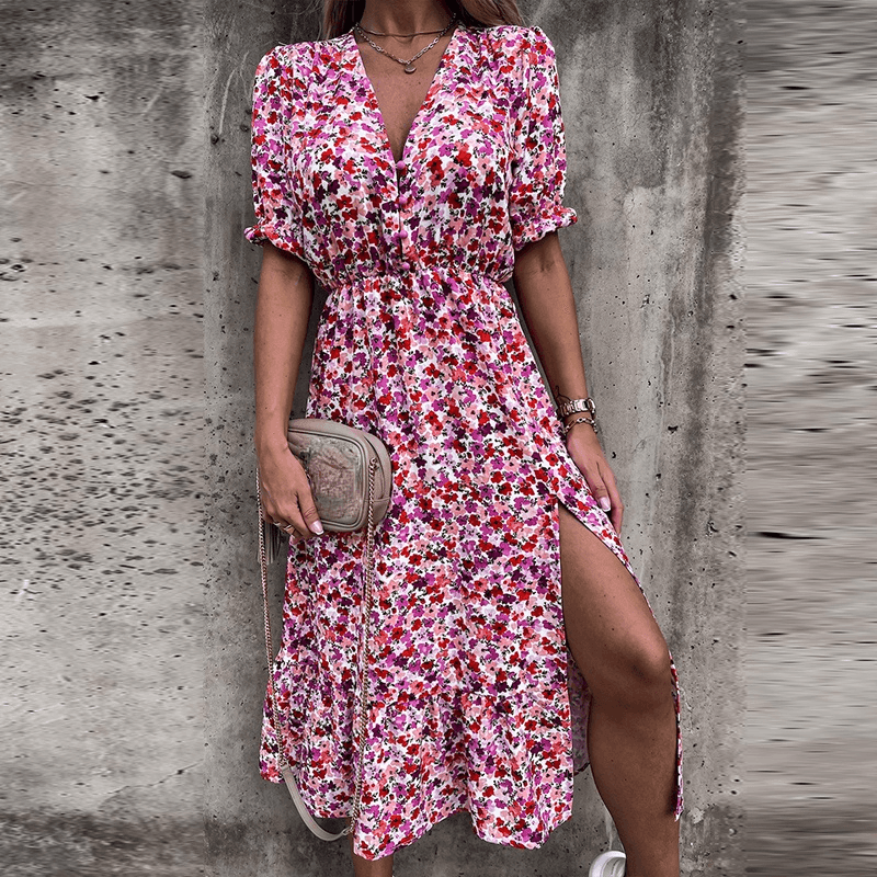 Flowy Belle™ | Women's Summer Midi Dress | Lightweight, Sleeveless, Breathable Fabric for Effortless Style