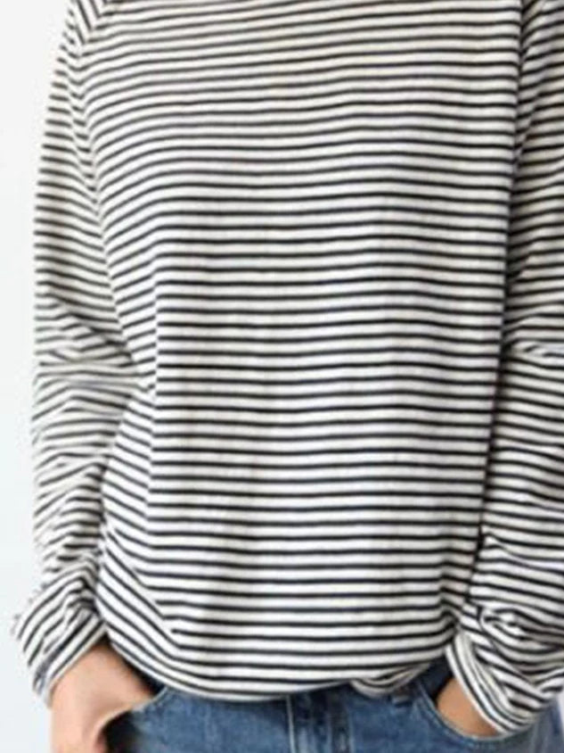 Sweater Lira™ | Women's Light Striped Jumper | Soft Knit, Breathable Fabric & Relaxed Fit