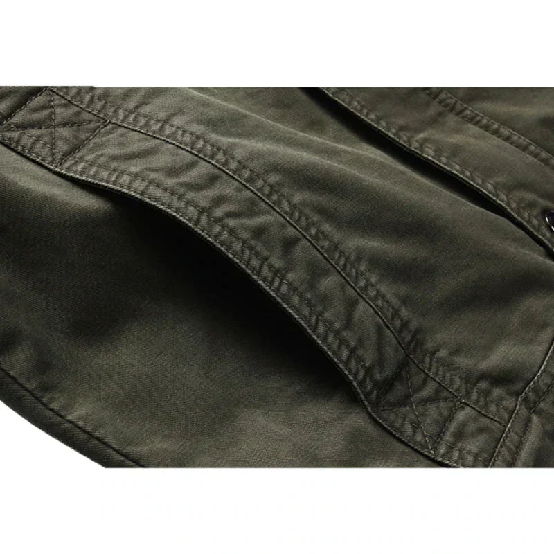 Valor Ridge™ | Men's Military Style Jacket | Stand-Up Collar, Durable Fabric & Stylish Design