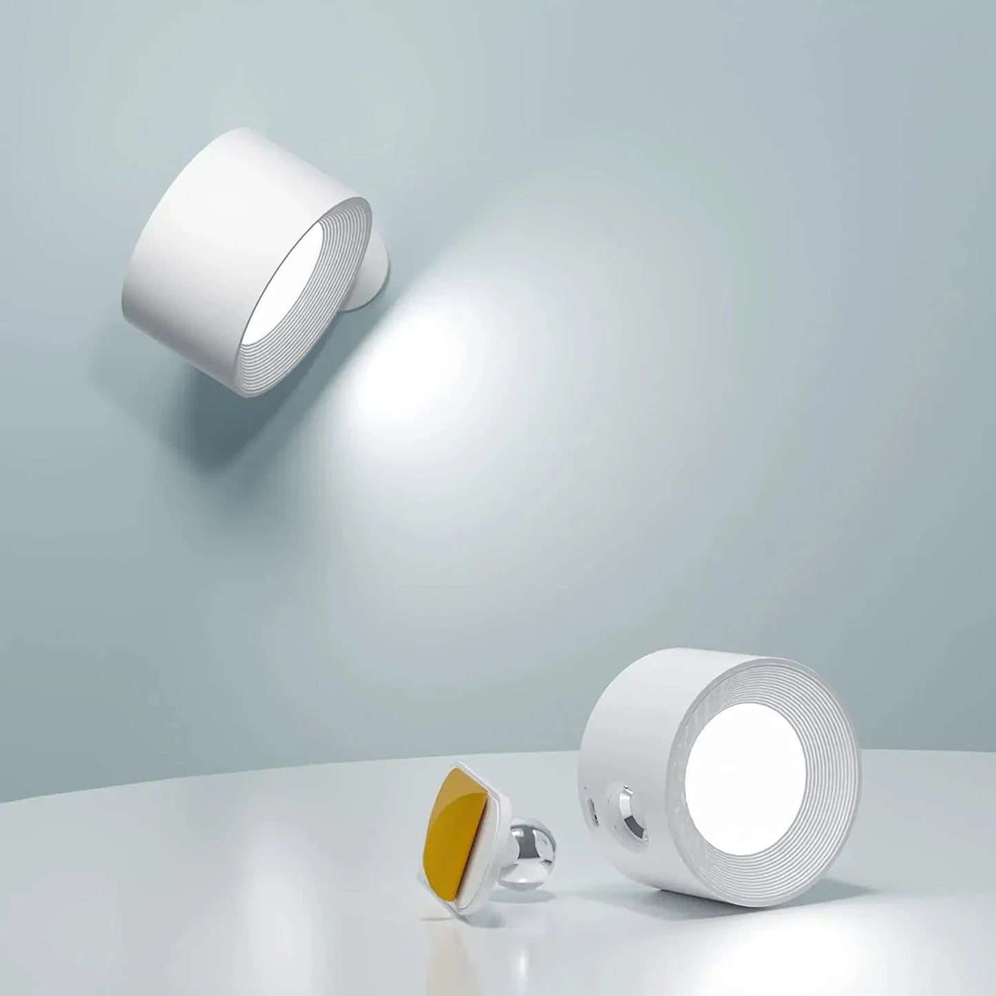 Cordless Wall Lamp - Battery Operated LED Light Fixture for Indoor & Outdoor Use