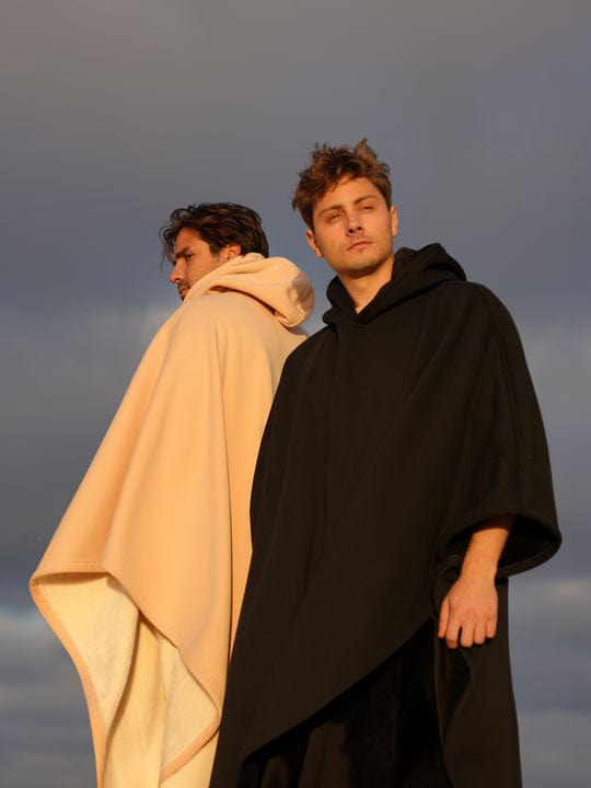 Frozari | Giant Wearable Blanket Hoodie Mens Fleece Cloak Poncho Weighted Oodie for Lounging & Winter Warmth
