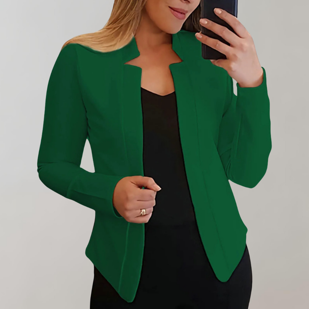 Blazer Elise™ | Women's Lightweight Lapel Collar Blazer | Breathable Fabric, Tailored Fit & Stylish Design