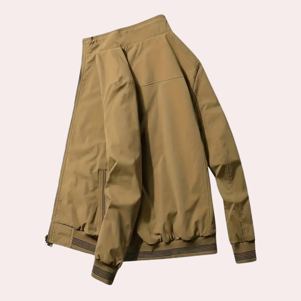 Bomber Sage™ | Men's Army Green Bomber Jacket | Lightweight, Breathable, All-Season Design