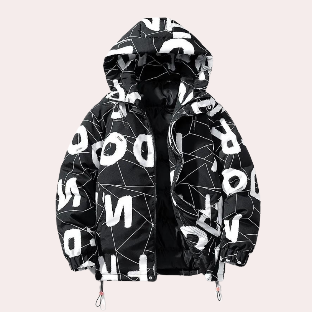 Hooded Luxe™ | Men's Stylish Jacket | Lightweight Fabric, Adjustable Hood & Modern Fit