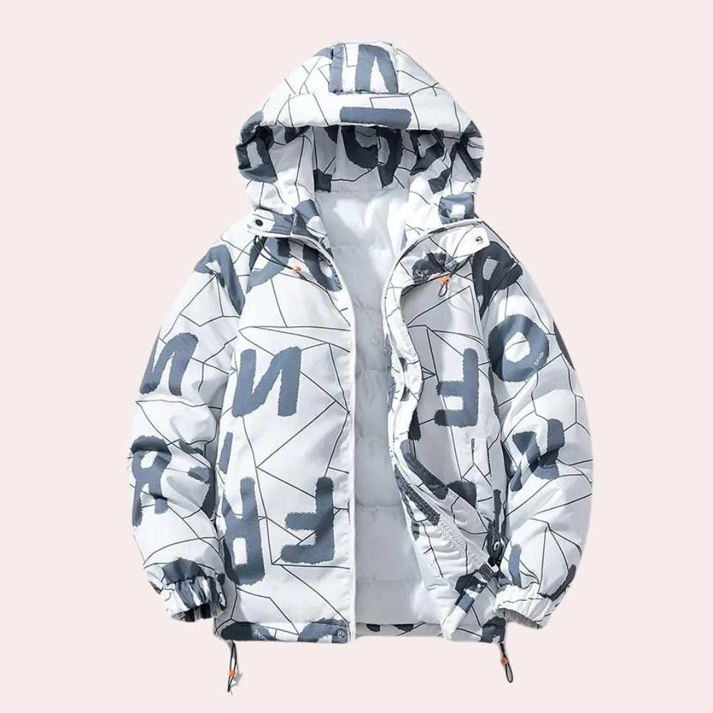 Hooded Luxe™ | Men's Stylish Jacket | Lightweight Fabric, Adjustable Hood & Modern Fit