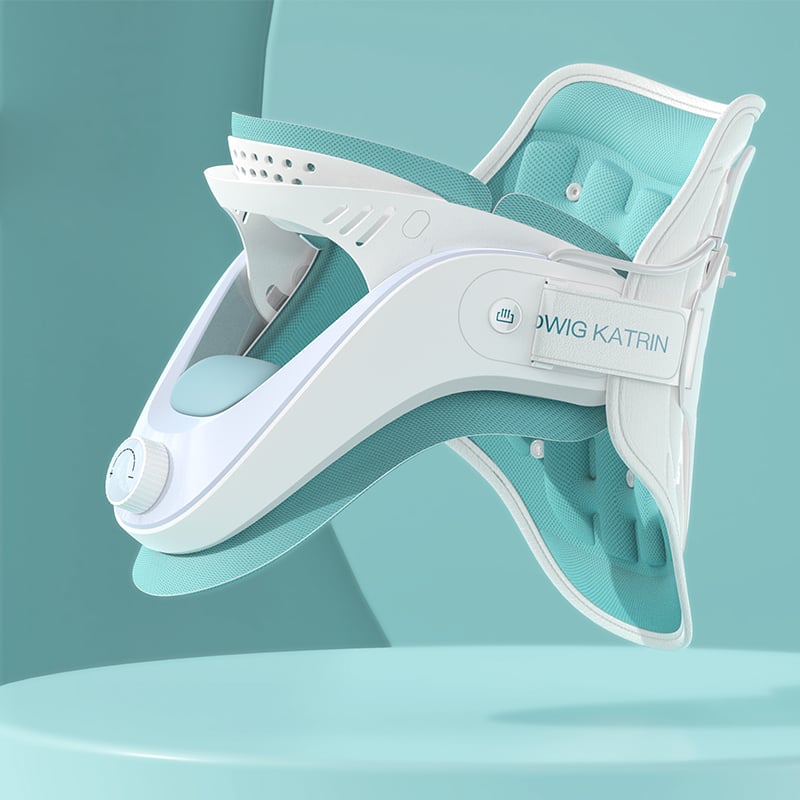 Neck Support Brace for Pain Relief – Cervical Traction Device for Spondylosis, Posture & Sleeping – Comfortable & Adjustable Neck Collar