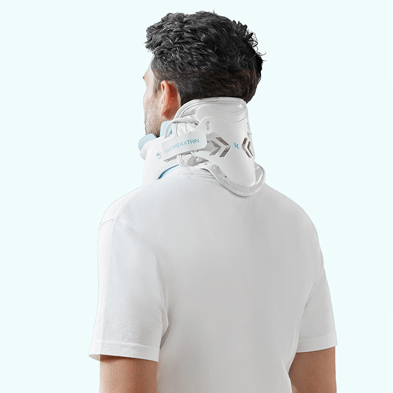 Neck Support Brace for Pain Relief – Cervical Traction Device for Spondylosis, Posture & Sleeping – Comfortable & Adjustable Neck Collar