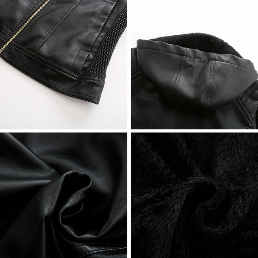 Hooded Luxe™ | Women's Jacket with Detachable Hood | Lightweight, Water-Resistant Fabric & Stylish Design
