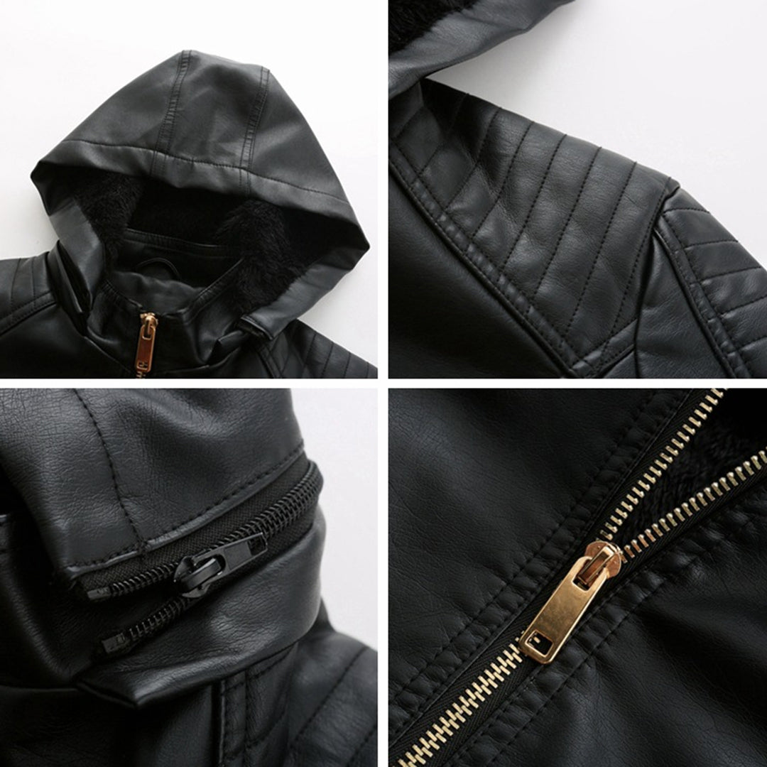 Hooded Luxe™ | Women's Jacket with Detachable Hood | Lightweight, Water-Resistant Fabric & Stylish Design