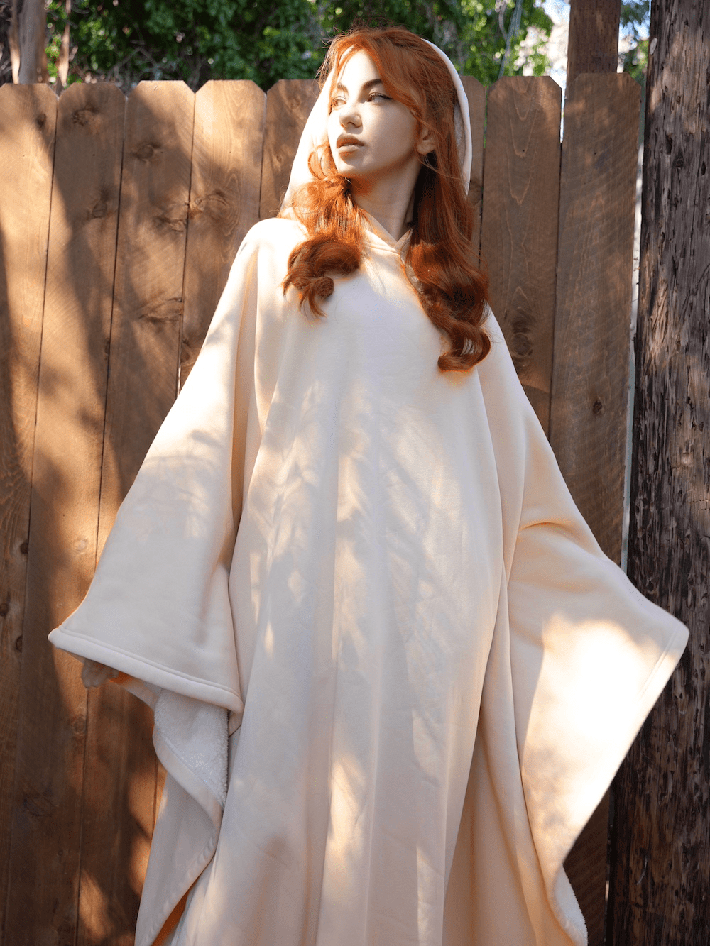 Frozari | Giant Wearable Blanket Hoodie Mens Fleece Cloak Poncho Weighted Oodie for Lounging & Winter Warmth