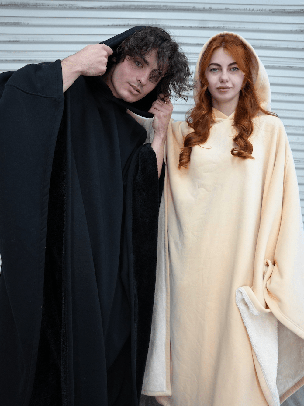 Frozari | Giant Wearable Blanket Hoodie Mens Fleece Cloak Poncho Weighted Oodie for Lounging & Winter Warmth