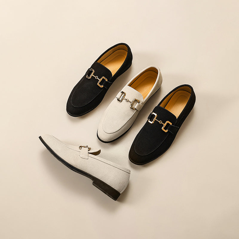 Loafer Maximus™ | Men's Classic Chain Loafers | Genuine Leather, Slip-On Style & Comfortable Fit
