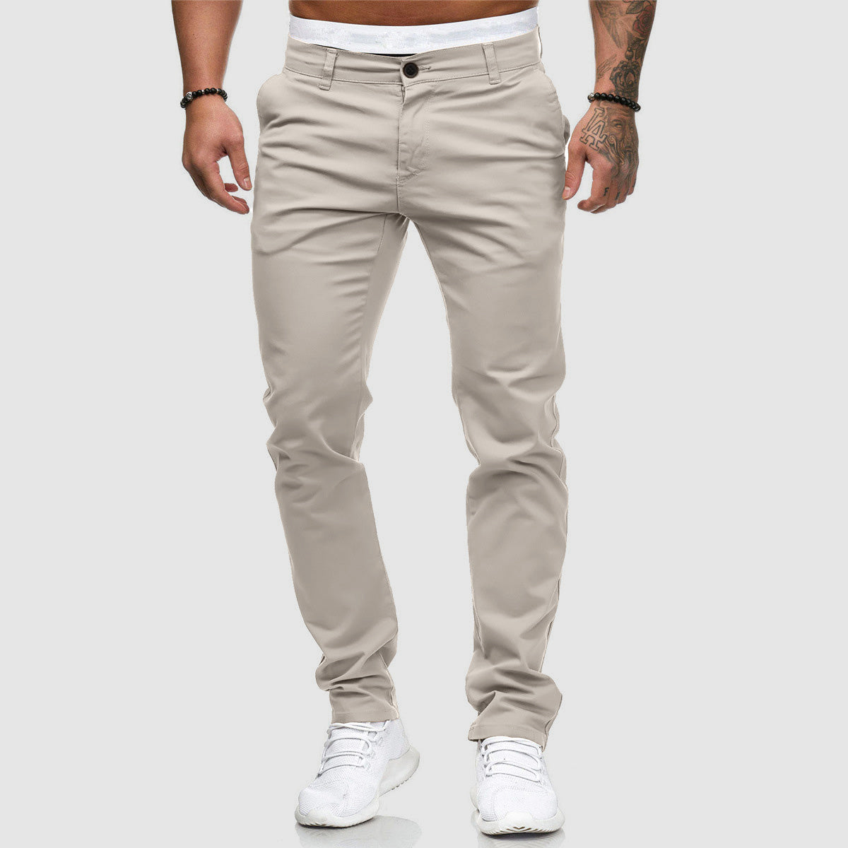 Pants Urban™ | Men's Casual Slim Straight Leg Pants | Lightweight Fabric, Breathable, and Comfortable Fit