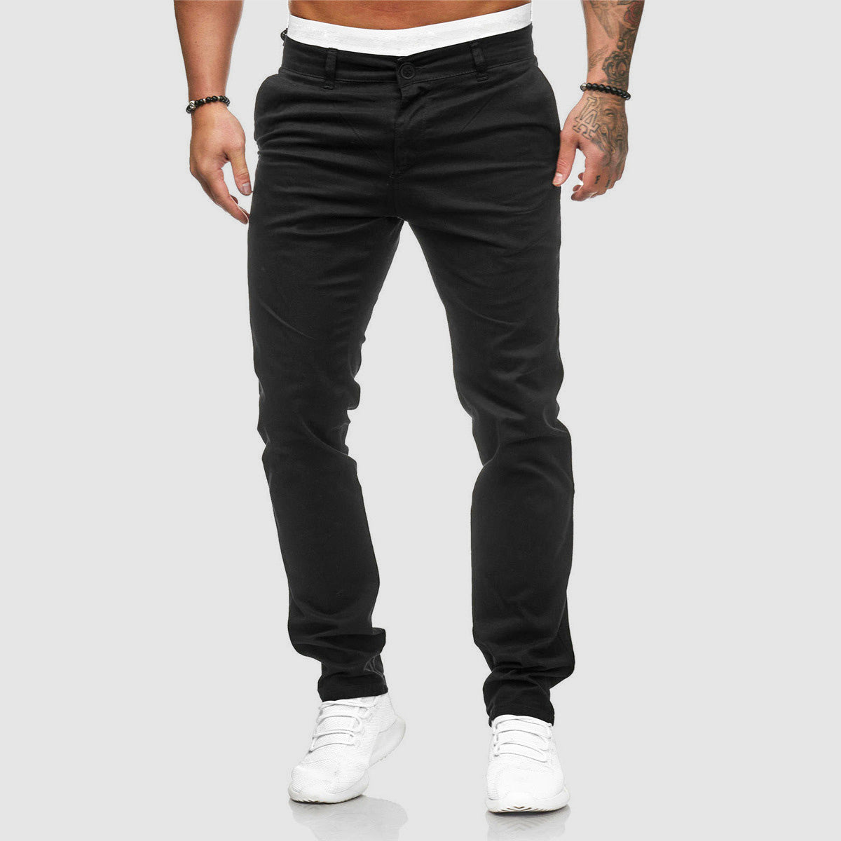 Pants Urban™ | Men's Casual Slim Straight Leg Pants | Lightweight Fabric, Breathable, and Comfortable Fit