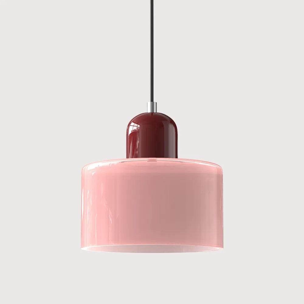 Modern Cylindrical Pendant Light Fixture - Minimalist Design for Kitchen & Dining Spaces