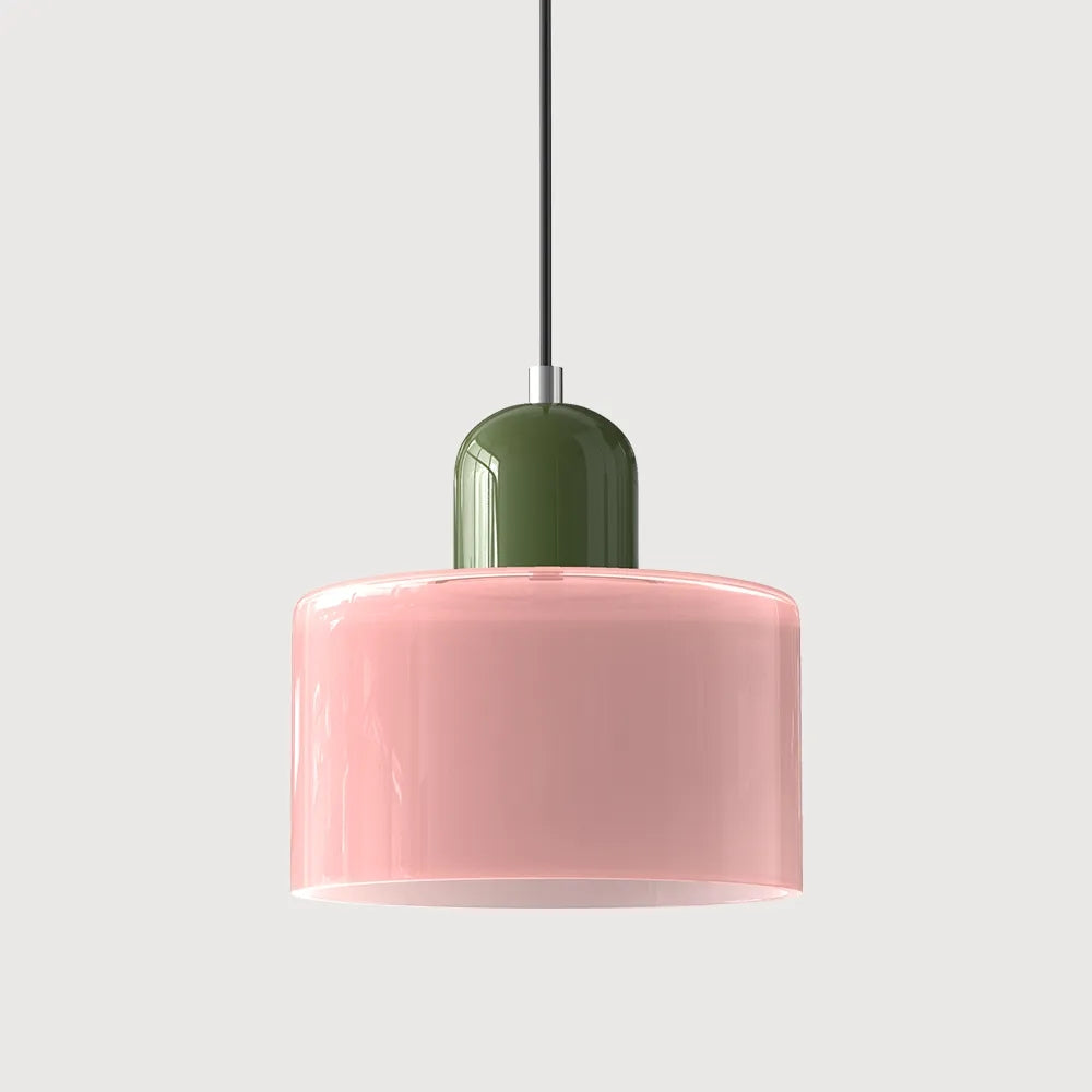 Modern Cylindrical Pendant Light Fixture - Minimalist Design for Kitchen & Dining Spaces