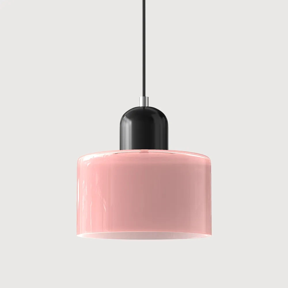 Modern Cylindrical Pendant Light Fixture - Minimalist Design for Kitchen & Dining Spaces