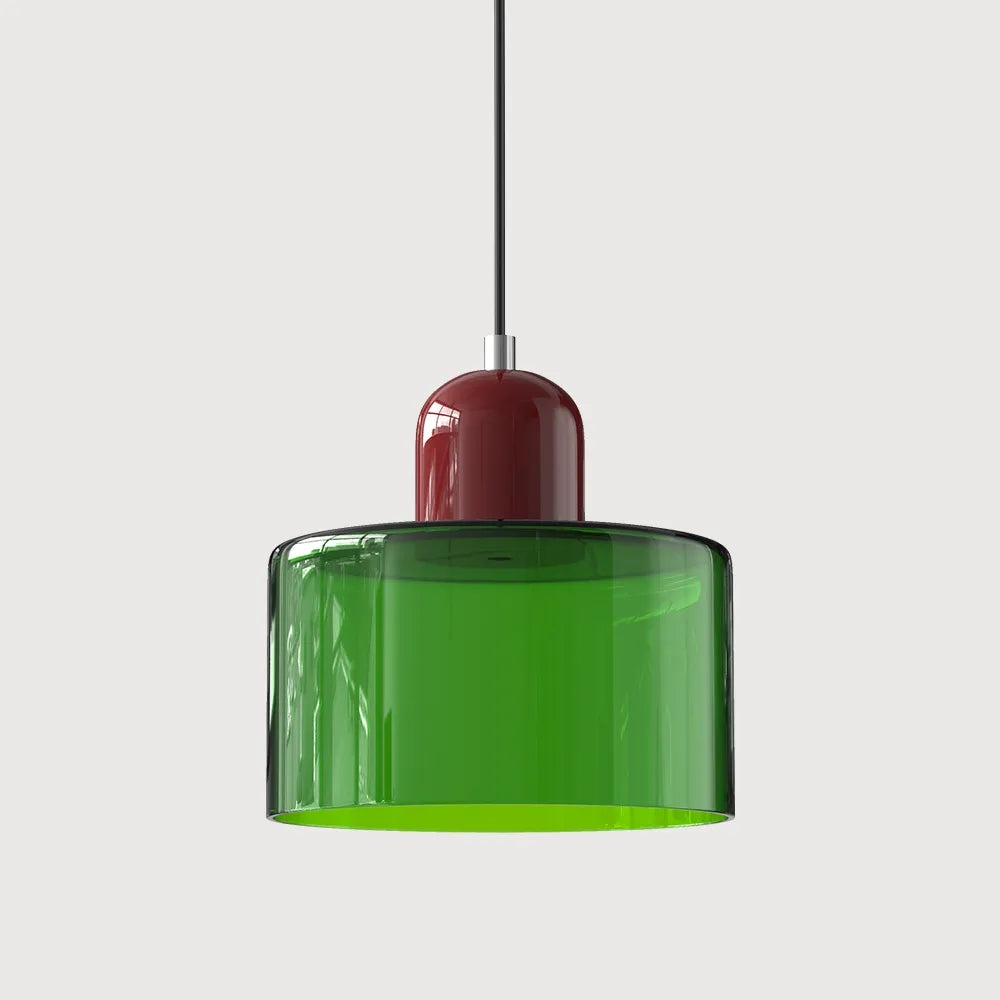 Modern Cylindrical Pendant Light Fixture - Minimalist Design for Kitchen & Dining Spaces