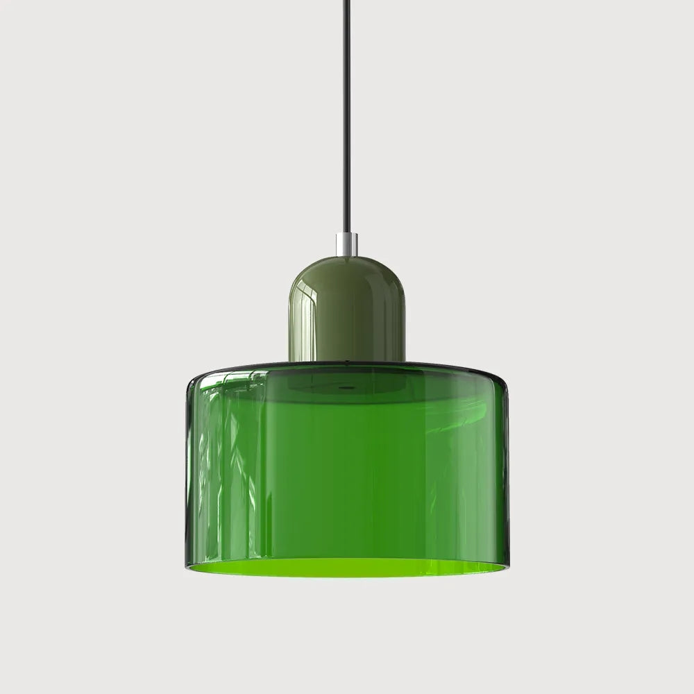 Modern Cylindrical Pendant Light Fixture - Minimalist Design for Kitchen & Dining Spaces