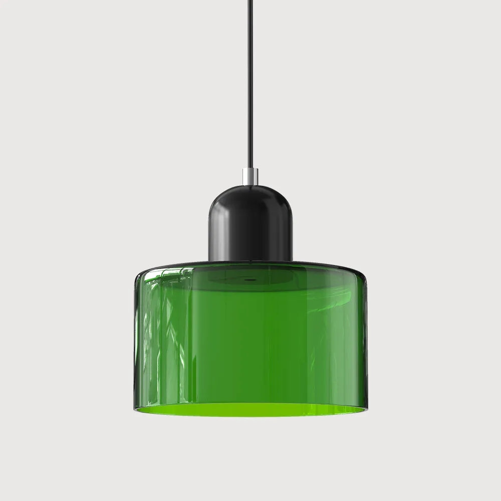 Modern Cylindrical Pendant Light Fixture - Minimalist Design for Kitchen & Dining Spaces