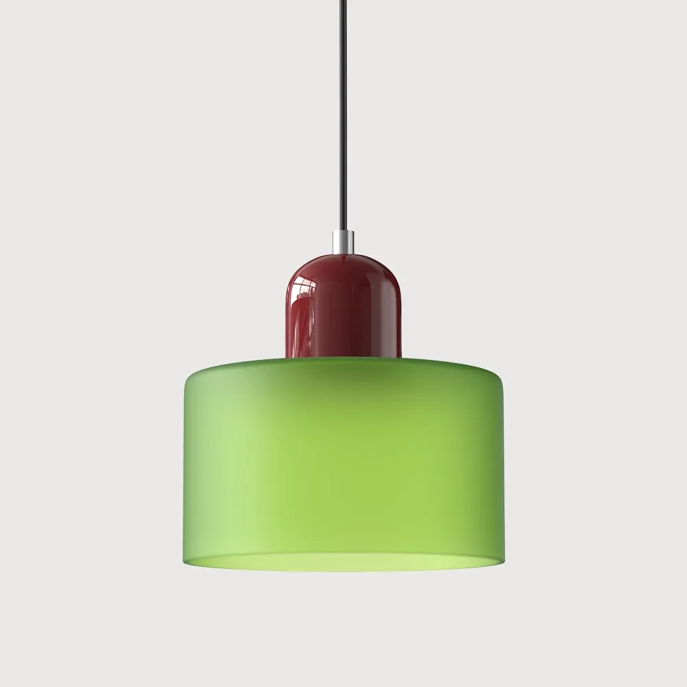 Modern Cylindrical Pendant Light Fixture - Minimalist Design for Kitchen & Dining Spaces
