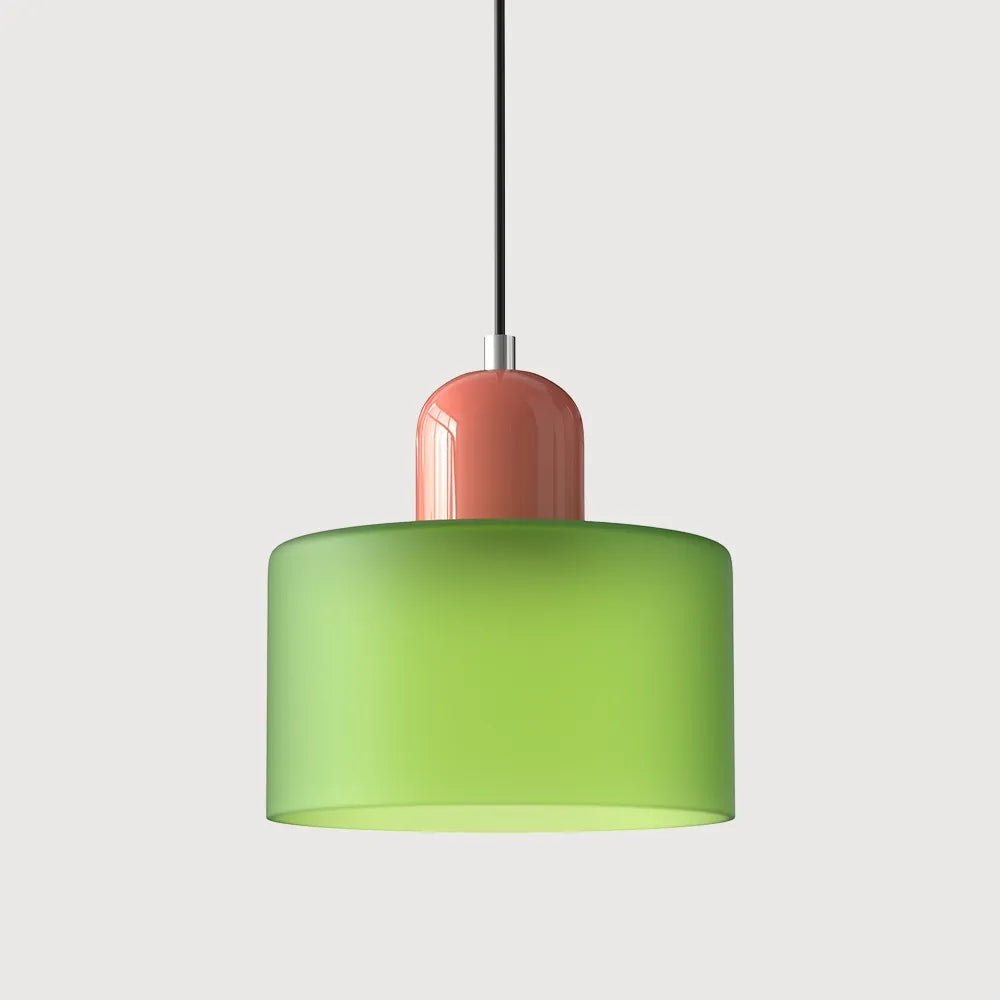 Modern Cylindrical Pendant Light Fixture - Minimalist Design for Kitchen & Dining Spaces
