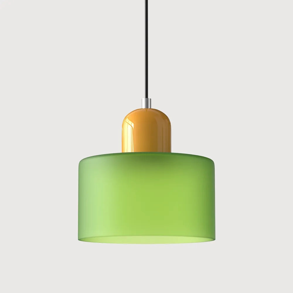 Modern Cylindrical Pendant Light Fixture - Minimalist Design for Kitchen & Dining Spaces