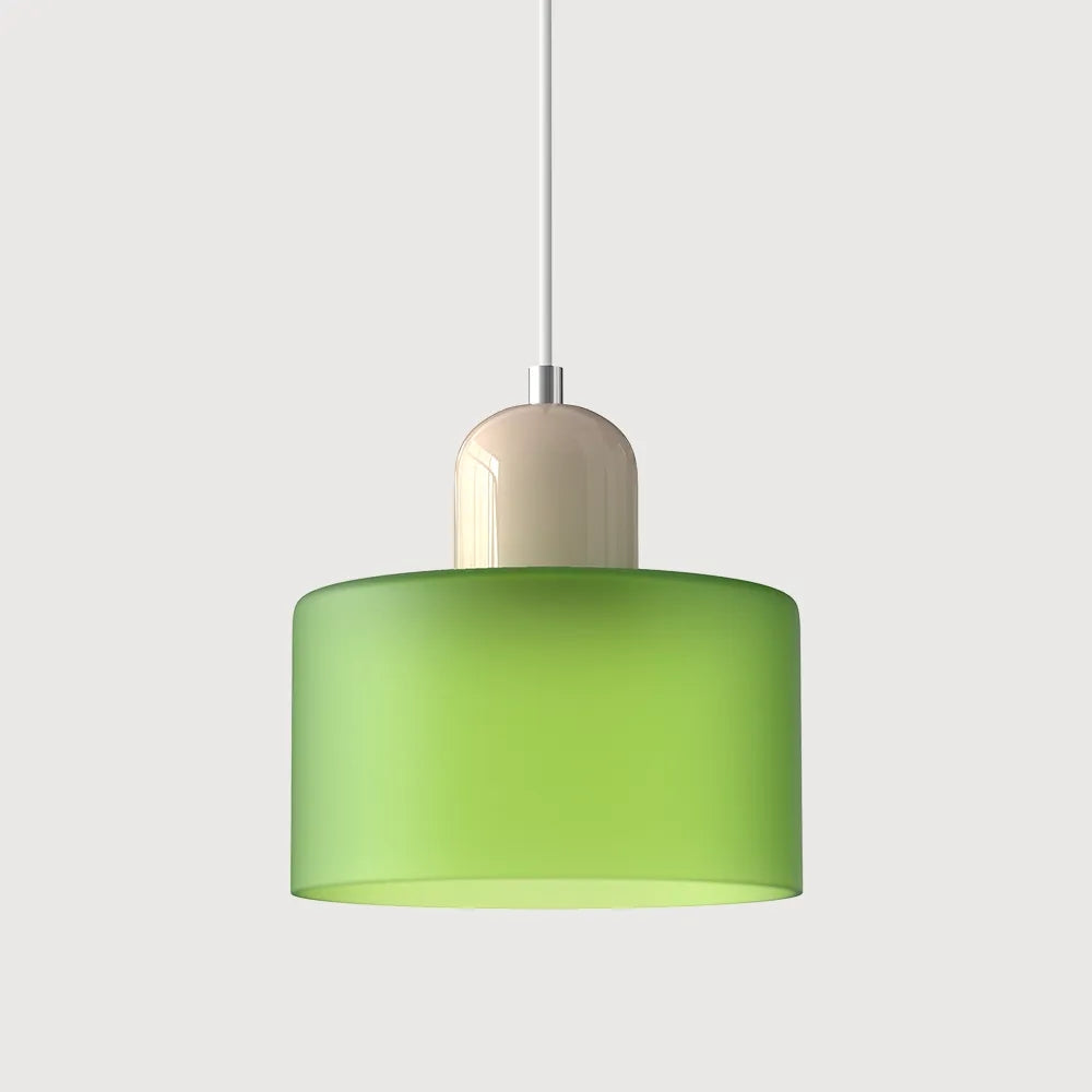 Modern Cylindrical Pendant Light Fixture - Minimalist Design for Kitchen & Dining Spaces