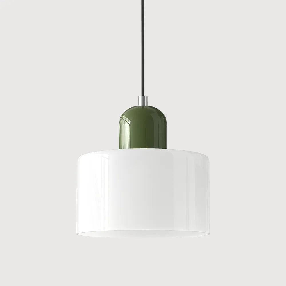 Modern Cylindrical Pendant Light Fixture - Minimalist Design for Kitchen & Dining Spaces