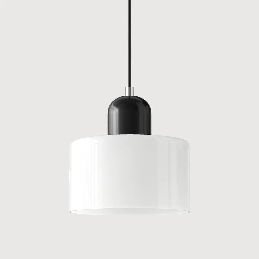 Modern Cylindrical Pendant Light Fixture - Minimalist Design for Kitchen & Dining Spaces