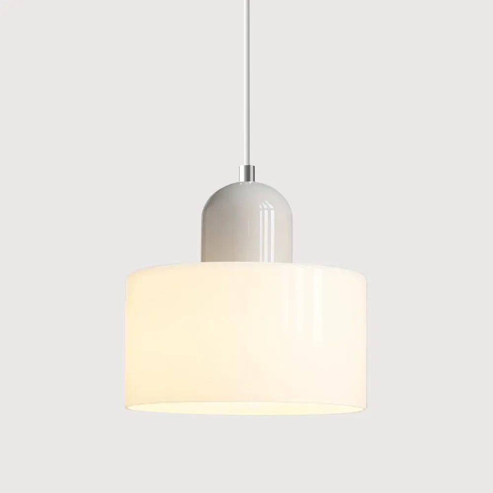 Modern Cylindrical Pendant Light Fixture - Minimalist Design for Kitchen & Dining Spaces