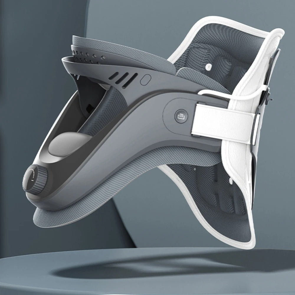 Neck Support Brace for Pain Relief – Cervical Traction Device for Spondylosis, Posture & Sleeping – Comfortable & Adjustable Neck Collar