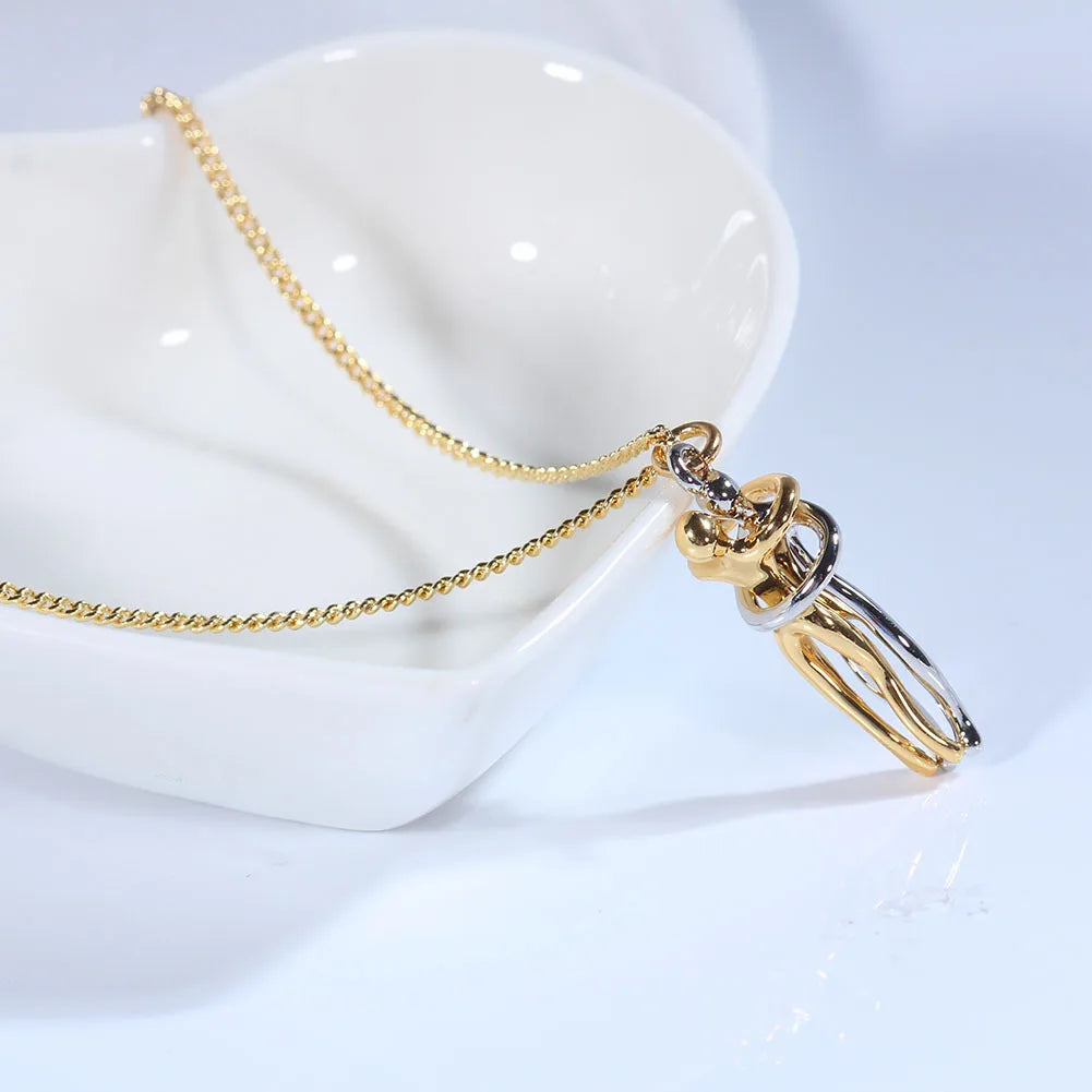 Matching Couple Necklace | Valentine's Day Gift for Couples