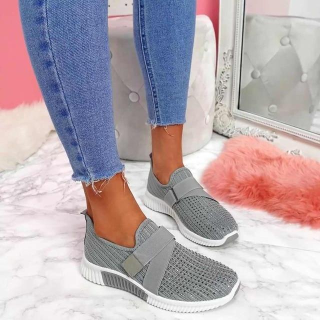 Velcro Bliss™ | Women's Slip-On Sneakers | Comfortable Walking Shoes, Lightweight Design & Easy On/Off