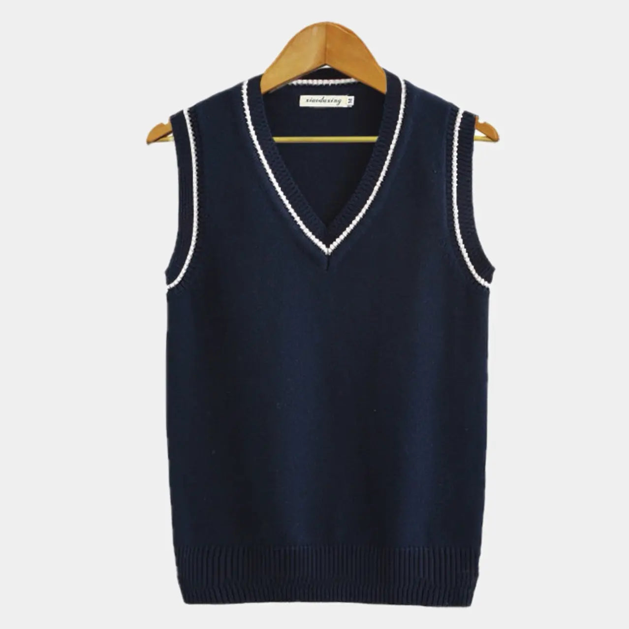 Ashmere | Mens Knitted Sweater Vest V-Neck Sleeveless Jumper for Old Money Style & Preppy Layering – Cricket & Heritage Looks