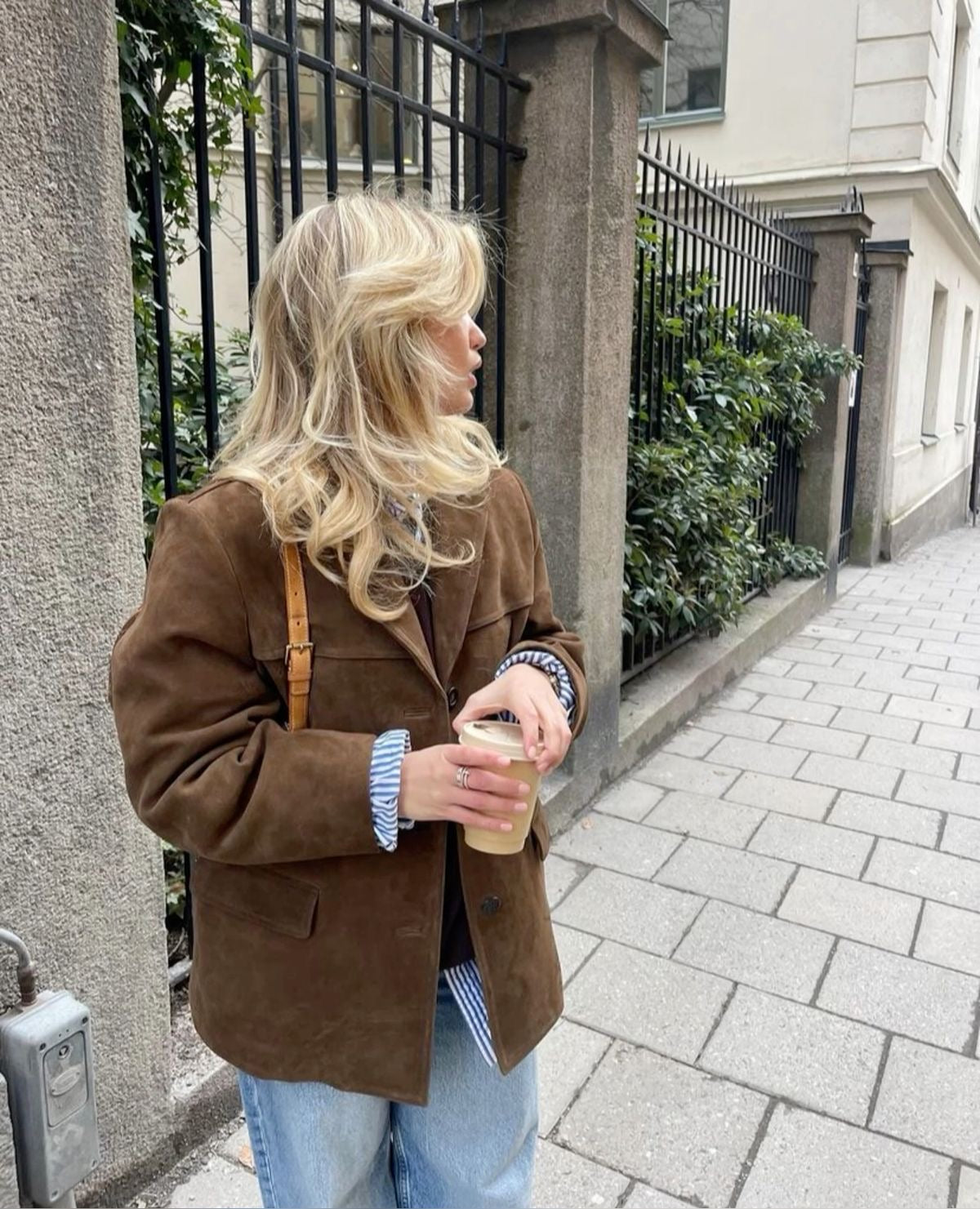 Suede Jacket for Women - Stylish Women's Outerwear in Soft Suede Material