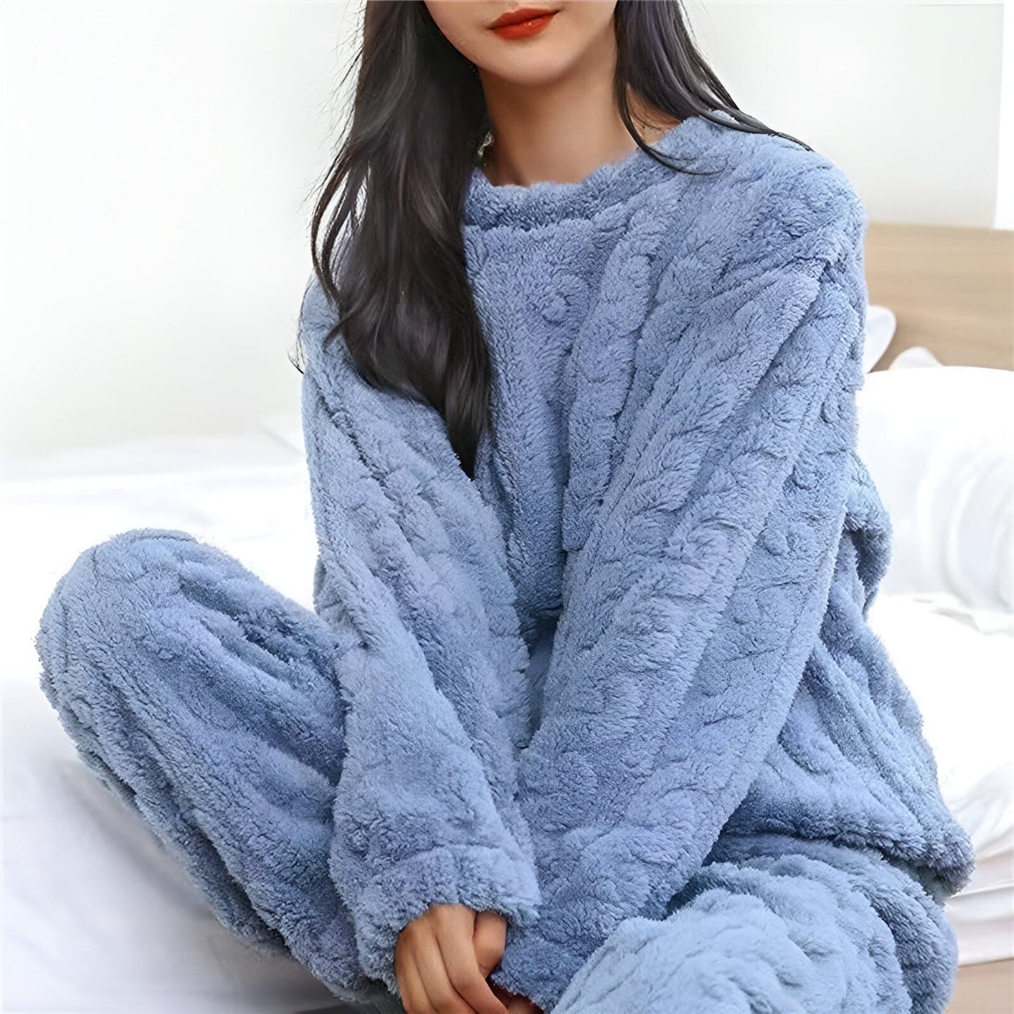 Fleece Dream™ | Women's Warm & Fluffy Pajamas | Soft Fleece, Long Sleeve, Cozy Fit