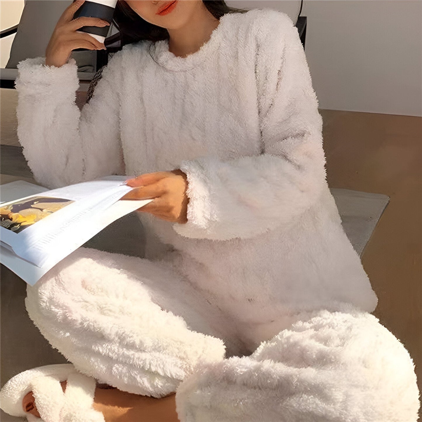 Fleece Dream™ | Women's Warm & Fluffy Pajamas | Soft Fleece, Long Sleeve, Cozy Fit