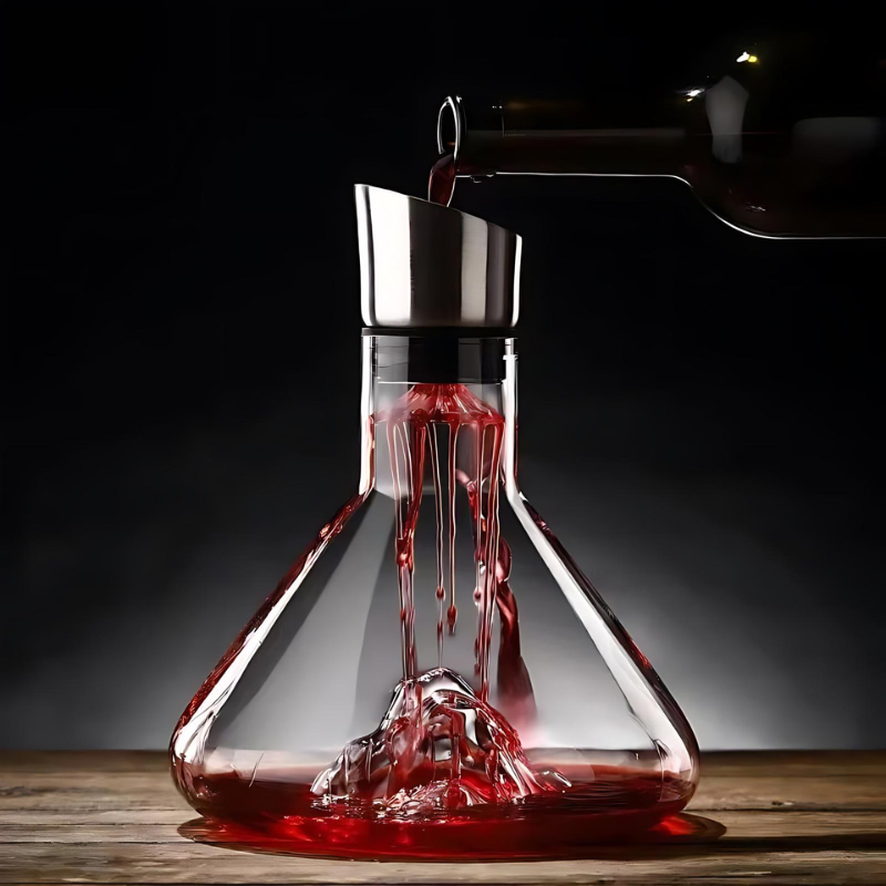Vinoflow Wine Decanter | Red Wine Carafe & Aerator | Enhanced Flavor