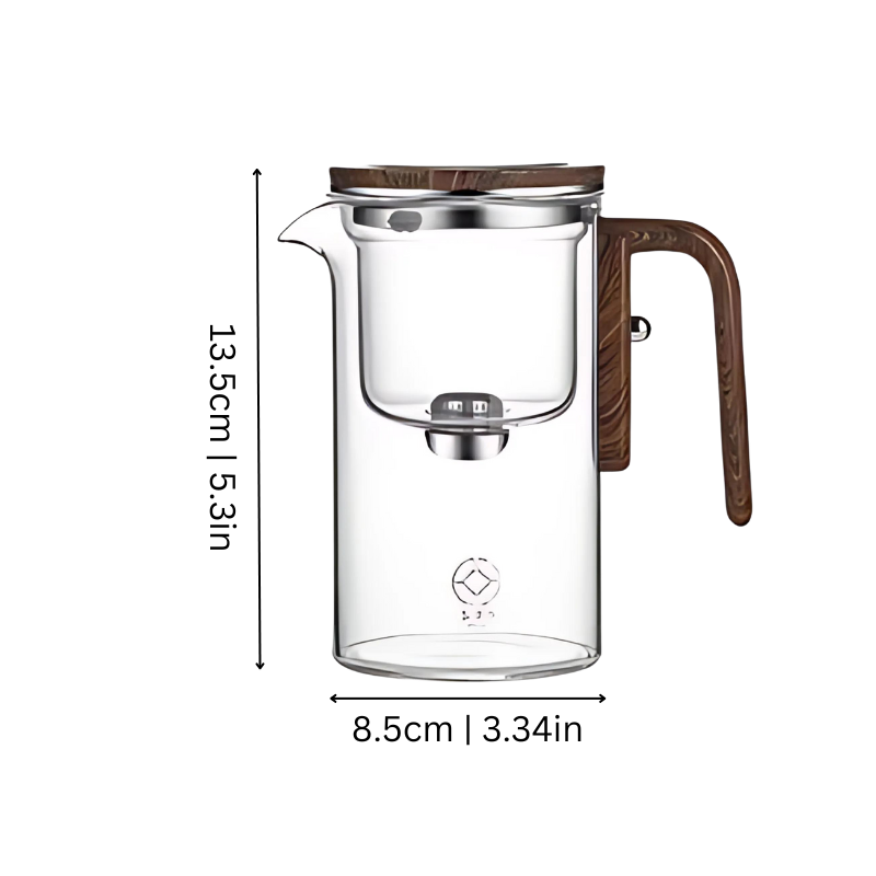 TeaCraft Teapot with Stainless Steel Infuser