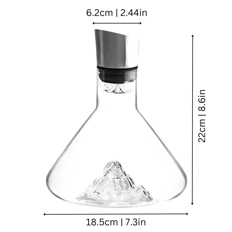 Vinoflow Wine Decanter | Red Wine Carafe & Aerator | Enhanced Flavor