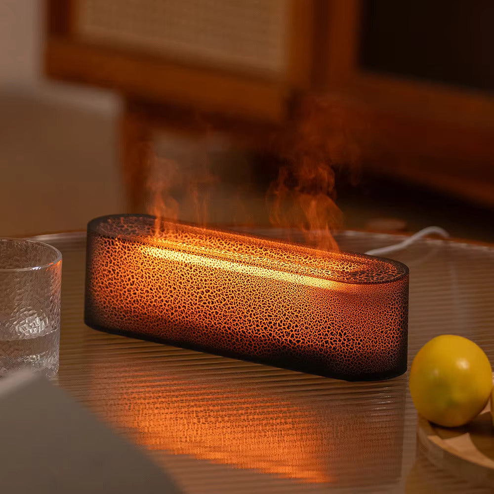 7 Colors LED Humidifier Lamp with Adjustable Mist and Color-Changing Night Light for Home, Office & Bedroom Use