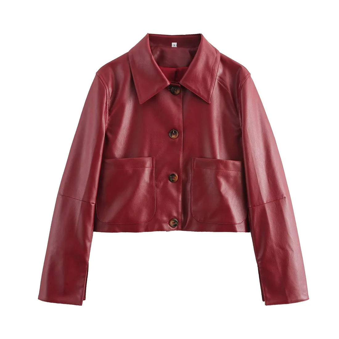 Leather Aura™ | Men's Solid Color Leather Jacket | Genuine Leather, Stylish Design & Comfortable Fit