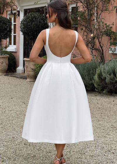 Midi Luxe™ | Women's Classic Midi Dress | Soft Fabric, Flattering Silhouette & Versatile Style