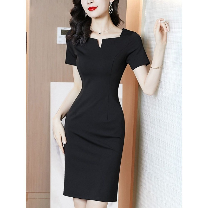 Pencil Elegance™ | Women's Pencil Dress | Tailored Fit, Stretch Fabric, and Stylish Design