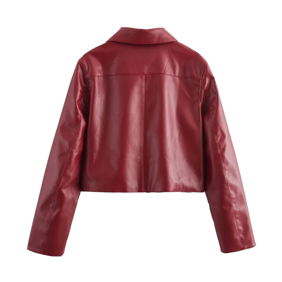 Leather Aura™ | Men's Solid Color Leather Jacket | Genuine Leather, Stylish Design & Comfortable Fit