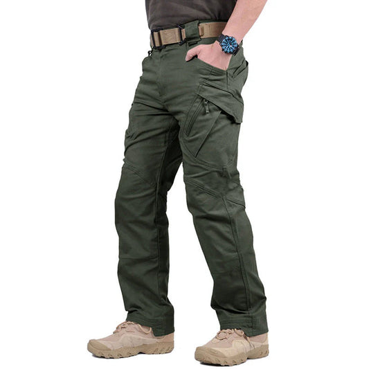Tactical Edge™ | Men's Waterproof Tactical Trousers | Multifunctional Design, Durable Fabric & Adjustable Fit