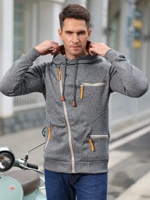 Hoodie Eric™ | Men's Long Sleeve Hoodie | Soft Cotton Blend, Adjustable Drawstring & Relaxed Fit