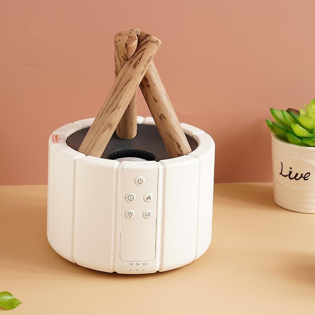 7 Color Cozy Campfire Design Humidifier for Home & Office – Decorative Healthfire Aroma Diffuser with LED Light